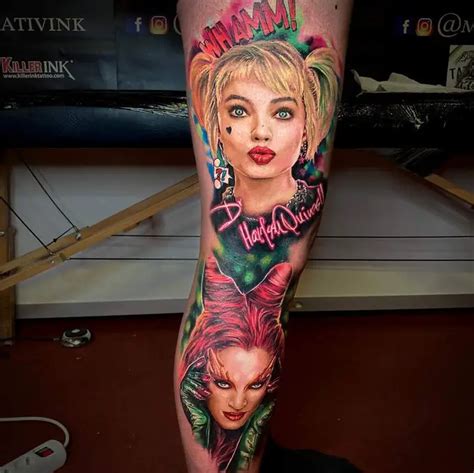 what does a harley quinn tattoo mean|harley quinn tattoo tights.